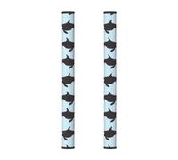 InOmak Modello animale balena, 2 pezzi Coperture per le maniglie delle porte del frigorifero per microonde lavastoviglie forno