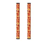 InOmak Pizza 3D al salame piccante, 2 pezzi Coperture per le maniglie delle porte del frigorifero per microonde lavastoviglie forno
