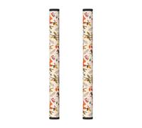 InOmak Scoiattolo e autunno, 2 pezzi Coperture per le maniglie delle porte del frigorifero per microonde lavastoviglie forno