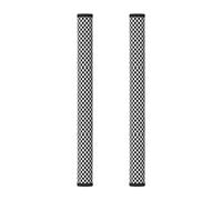 InOmak Vittoria classica a scacchi geometrici in bianco e nero, 2 pezzi Coperture per le maniglie delle porte del frigorifero per microonde lavastoviglie forno