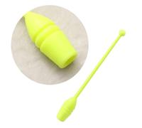 INOOMP 1 in Plastica Gialla per Ginnastica Ritmica Accessorio e Affascinante per Ginnaste Ragazze e Adulti, per Scolastici e Programmi Natalizi