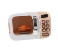 INOOMP 1 Pz ornamenti per forno a microonde Creativo forno a microonde giocattolo giocare a microonde divertente giocattolo da forno a microonde plastica Khaki