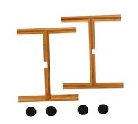 INOOMP 1 Pz Vaso di Fiori per Piante d'appartamento Arredamento Esterno Stand Esterno della pianta fioriere da Interni in Piedi espositore per vasi di Fiori di Legno