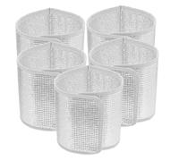 INOOMP 1 Set Copertura Calda per Vaso da Fiori Copertura vegetale Invernale Protezione antigelo Isolamento in Lamina Copertura di Protezione Invernale Pellicola di Alluminio Argento