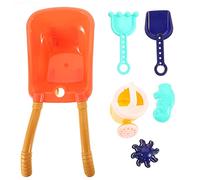 INOOMP 1 Set Da 6 Pezzi Di Giocattoli Da Spiaggia Carriola Giocattolo Da Spiaggia Per Giocattoli Da Spiaggia Con Sabbia Giocattoli Da Spiaggia In Vendita Giocattoli Colore Casuale