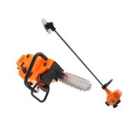 INOOMP 1 Set Mini Motosega e Tosaerba Miniatura per Giardinaggio Decorazione per Case delle e Resistente e Vividamente Dettagliato