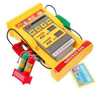 INOOMP 1 Set Stazione Di Servizio Giocattolo Stazione Di Servizio Kit Simulazione Pompa Di Benzina Giocattolo Per Giocattolo Educativo Fai Da Te Stazione Di Servizio Fai Da Te