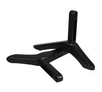 INOOMP 1 Set Supporto Della Televisione Universale In Piedi Stand Da Tavolo Montare Piedini Televisivi Supporto Per Base Televisiva Esteso Stands Televisivi Lega Di Alluminio Nero