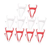 INOOMP 10 Pezzi Caliper per Misurazione Grasso Corporeo Strumento Portatile per Pliche Cutanee Precisione Elevata per Analisi Bmi e Fitness Design Leggero per Uso Casa e Palestra