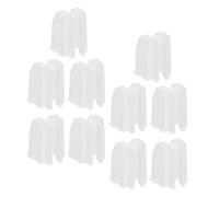 INOOMP 10 Pezzi Copri Puntina Giradischi in Plastica, Copertura Protettiva per Puntina, Protezione per Stylus, per Record Player Needle e Giradischi