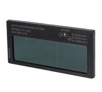 INOOMP 10 Pezzi Lente per Visiera da Saldatura Oscuramento Automatico in Plastica Compatibile Casco, Adattamento Rapido alla Luce per Saldatura Tubi e Strutture in Acciaio