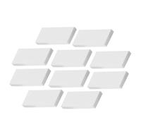 INOOMP 10pezzi Capotasto in Osso Per Chitarra Grezzi Per Sostituzione Accessori Per Chitarra Acustica e Miglioramento Del Suono e Stabilità