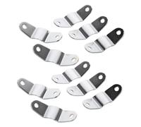 INOOMP 10pezzi Connettori Staffe Strumento Ferro Robusto Tirante Hardware Batteria Parte Kit Supporto Rullante Fissaggio Accessorio Strumento Percussione Installazione Facile Compatibilit