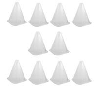 INOOMP 10pezzi Coperture per Piante da Giardino in Plastica Trasparente Protezione Riutilizzabile Contro Sole e Vento Mini Serra per Semina per Orto e Balcone