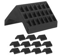 INOOMP 12 Protezioni Angoli Tavolo da Pong - Paraspigoli in Plastica per Sicurezza - Cuscinetti Antiurto per Bordo Scrivania Bambini