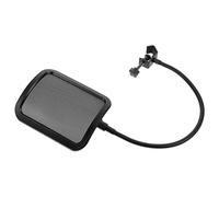 INOOMP 1pezzi Schermo Antivento in Metallo per Microfono Filtro Quadrato per Microfono Schermo per Filtro per Adatto per Ktv Danza Conferenze Interviste Televisive Spettacoli Teatrali Fac