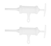 INOOMP 1Set Manuale per Salsicce: Insaccatrice Manuale per Salsicce, Insaccatrice per Carne in Plastica, Imbuto per, Strumento per Insaccatura, Azionato a Mano per Uso Domestico