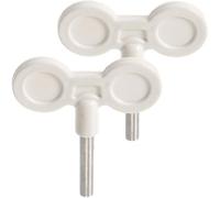 INOOMP 2 Pezzi Chiave di Carica per Carillon a Carica Manuale, Barra a Forma di T da 27 Mm in Metallo Resistente, Accessori per Meccanismo Musicale Fai da Te, Compatibile Carillon