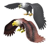 INOOMP 2 Pezzi D'aquila Di Simulazione Bilanciamento Dei Giocattoli Per Uccelli Statua Dell'aquila All'aperto Uccelli Giocattolo Per Vinile