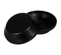 INOOMP 2 Pezzi Puntale Ombrellone Nero in Pp per Ombrelloni da Giardino Design Robusto e Facile Installazione, Accessori per Patio e Campeggio
