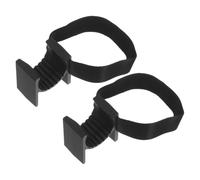 INOOMP 2 Pezzi Raccoglipalle da Golf Golfball Grabber Plastico Nero Portatile Accessorio per Borsa da Golf