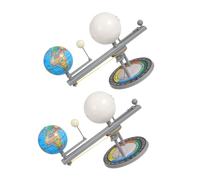 INOOMP 2 Pezzi Strumento eclisse eclisse solare kit di scienze astronomiche kit di scienza del solare del sole fai -da -te sole plastica