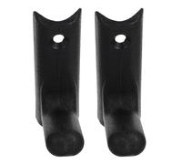 INOOMP 2 Pezzi Supporto Bilanciere da Muro Rastrelliera Multifunzionale per Aste Manubri Struttura Robusta in Materiale Resistente per Attrezzatura Palestra Casa