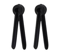 INOOMP 2 Pezzi Supporto per Occhio di Bue Nero in ABS, Accessori Pratici per Tiro L'Arco, Facili da Trasportare per Tiro L'Arco