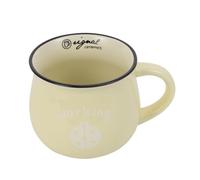 INOOMP 2 Pezzi Tazza da Caffè in Ceramica, Creativa, Semplice, Unica | Uso Quotidiano per Tè alla Frutta e Caffè, Facile da Pulire, Pratica, Resistente alle Macchie