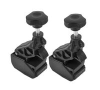 INOOMP 2 Pezzi Utensile per Montaggio Pneumatici Pinza di Bloccaggio Nero in Plastica, Design Compatto e Gancio per Tallone, per Officine Professionali e Meccanici Fai-da-te