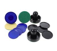 INOOMP 2 set Accessori Air Hockey Puck e Pusher per Tavolo Gioco Mini Paddle in Durevole e Ricambi per Gioco Hockey Tavolo per Sostituzione e Partite Competitive