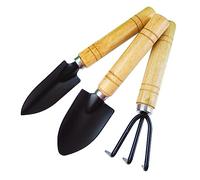INOOMP 2 Set Di Attrezzi Da Giardino Pala Per Diserbo Coltivatore Rastrello A Mano Mini Pala Portatile Piccola Pala Attrezzo Per Diserbo Manuale Per Giardino Manico Kit Da