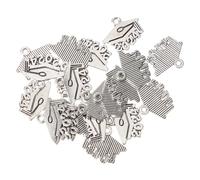 INOOMP 20 Pezzi Charms per DIY in Lega Argento Ciondoli Cappello da Dottore 2024, Facili da Usare per Bracciali e Orecchini, per Back To School Party