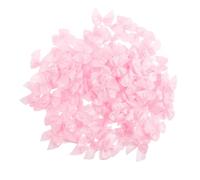 INOOMP 200pezzi Fiocchi Mini Rosa per Bambina Nastro in Poliestere Leggeri e Premontati Accessori per Capelli Bambine e Progetti DIY per Feste e Uso Quotidiano