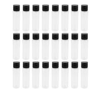 INOOMP 24 Pezzi Bottiglie da Viaggio Ricaricabili 30 Ml Tappo Flip Top, in PP e PET, Portatili e Antigoccia per Cura della Pelle