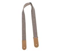 INOOMP 2pezzi Cinturino Per Ukulele Cotone e Pelle Vera Con Tracolla Confortevole e Resistente Per Chitarra e Ukulele Da Design Elegante e Durevole