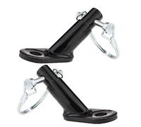 INOOMP 2pezzi Gancio Traino Per Biciclette Accoppiatore Trailer Resistente e Facile Da Installare Per Biciclette Compatibile Con La Maggior Dei Modelli Per Trasportare e Animali Domestici