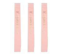 INOOMP 3 Fasce per 60° Compleanno in Raso Oro Rosa, Accessori per Feste e Cintura di Galateo, Decorazioni per Feste di Compleanno per Donne e Uomini, Bomboniere per Celebrazioni