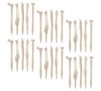 INOOMP 30 Pezzi Penne Sferografiche a Forma di Ossa Tema Halloween Design Ergonomico e Scrittura Scorrevole Perfette come Decorazioni Scuola e Ufficio