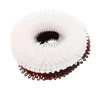 INOOMP 30 Pezzi Pettine per Chioma Donna Circolari, Materiale Plastico, Design Invisibile per Styling Rapido, per Routine Quotidiane e Attività All'aperto