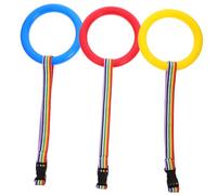 INOOMP 3pezzi Corda Di Sicurezza Per Camminare Per Ragazzo Ragazza Ragazza Piccoli Corda Per Passeggio Per Asilo Nido e Scuola Materna Con Maniglie Reversibili Per Parchi e Gite All Apert