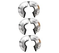 INOOMP 3pezzi Luce Led Per Ruote Da Bici Ricaricabile Usb e Facile Da Installare Led Per Sicurezza Notturna Compatibile Con La Maggior Delle Biciclette Batteria Ore