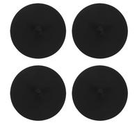 INOOMP 4 dischi di pulizia in silicone da 57 mm per macchine da caffè | Guarnizione per filtro cieco in silicone alimentare, resistente al calore, riutilizzabile, blocca il flusso d'acqua,