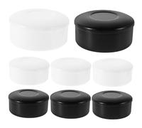 INOOMP 4 Paia Scatola Degli Scacchi Porta Pietre Degli Scacchi Custodia Contenitore Di Stoccaggio Vai a Giocare Vai Al Contenitore Degli Scacchi Fornitura Di Scacchi Plastica