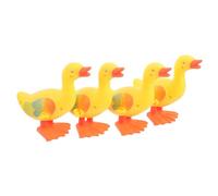 INOOMP 4pezzi Giocattoli Anatra Carica Saltellante per per Compleanni Feste e Regali Natale Favorisce Apprendimento e La creatività