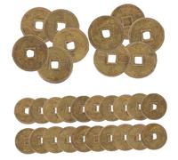 INOOMP 5 Accessori del di in rame mini moneta di rame di moneta in miniatura moneta di rame mini casa ornamento di micro di rame lega