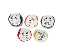 INOOMP 5 Pezzi Palline Juggling PU Giocattoli Educativi per Giochi Divertenti per Sviluppo Intellettuale e Cooperazione Ed