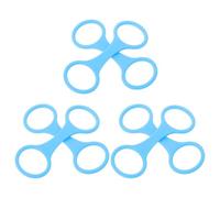 INOOMP 6 Pezzi Clip per Boccaglio da Immersione in Silicone, Fermaglio per Cinghia Maschera, Chiusura Rapida, Accessorio per Attrezzatura Subacquea, per Immersione e Snorkeling