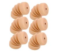INOOMP 6 Pezzi ecoscandaglio per fratture strumento PROPRITÀ PER PAZIONE PROPRIETÀ suono di cracking realistico oggetti di scena per spezzare le ossa plastica Beige