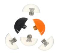 INOOMP 6 Pezzi Marmitta Forbici Strumenti Professionali Tosatrici Da Barbiere Professionali Eliminazione Del Suono Delle Forbici Antirumore a Forbice Sostituibile Motoscafo Gel Di Silice
